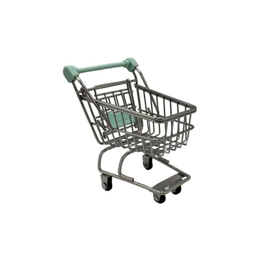 Miniature Shopping Cart Size 4.75 x 3.5 x 5 Collectable Decor